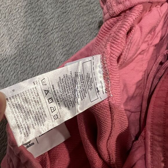 Adidas Pharrell Williams Human Race Sweatpant Shorts Mens 2XL XXL Pink Fleece - Picture 5 of 12